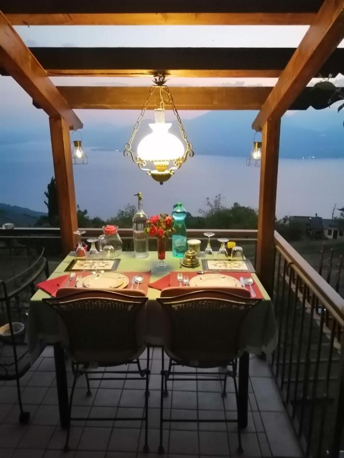 B&B Da Paolo Con Vista Lago Di Garda San Zeno di Montagna Bagian luar foto